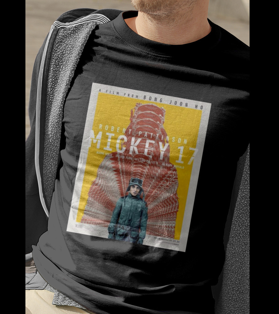 A Film From Bong Joon Ho Robert Pattinson Mickey 17 T-Shirt