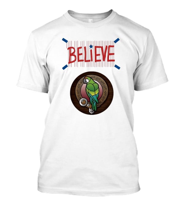 Believe Game Sound Red October At The Parrot Philadelphia Phillies T-Shirt