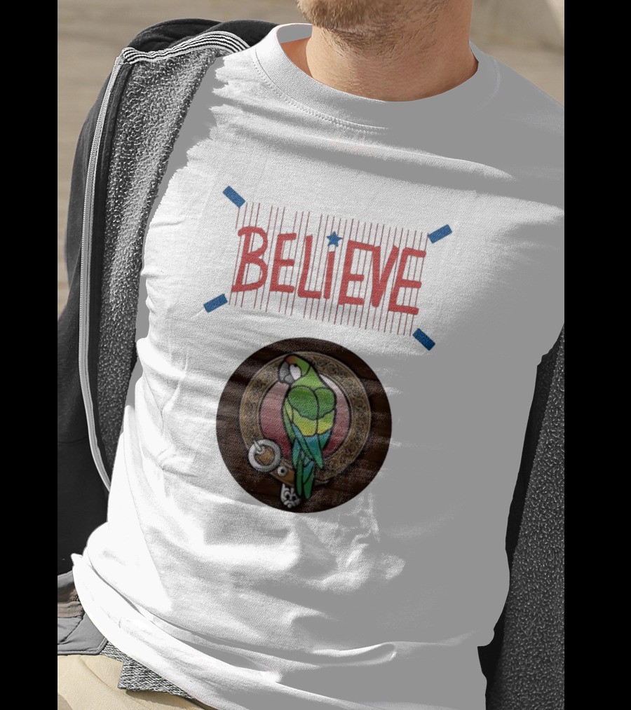 Believe Game Sound Red October At The Parrot Philadelphia Phillies T-Shirt