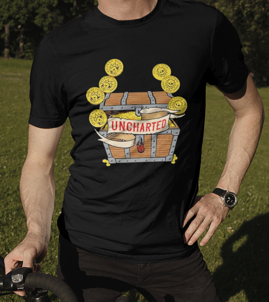 Less Than Jake Uncharted Treasure Chest And Coins T-Shirt