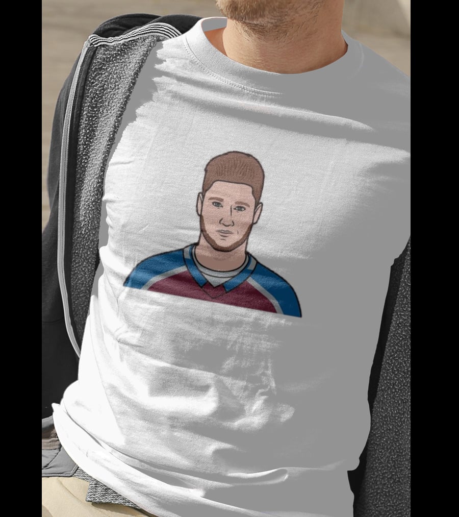 Nathan MacKinnon 900th NHL Point Milestone First Period Achievement T-Shirt