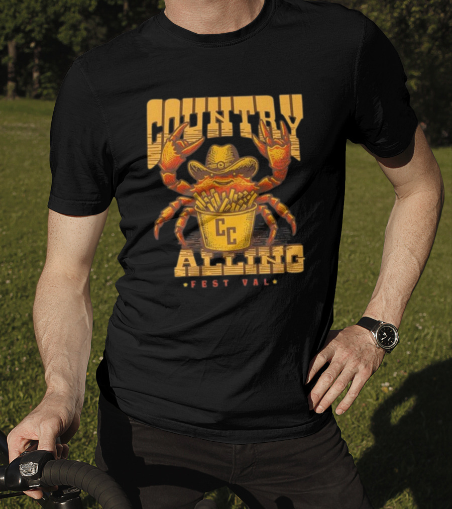 Country Calling Fest Val Crab Hat CC T-Shirt