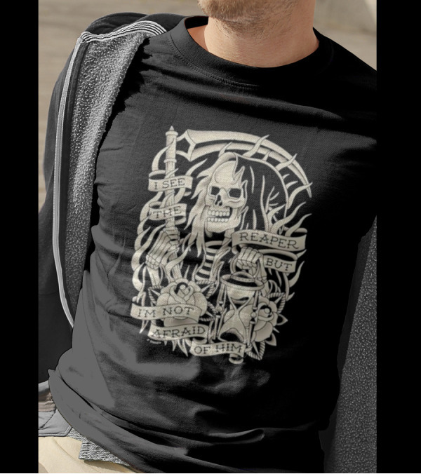 The Ghost Inside I See The Reaper But I'm Not Afraid Of Him T-Shirt