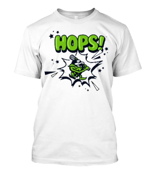 Hops Comic Burst Baseball 108 Stitches Youth T-Shirt