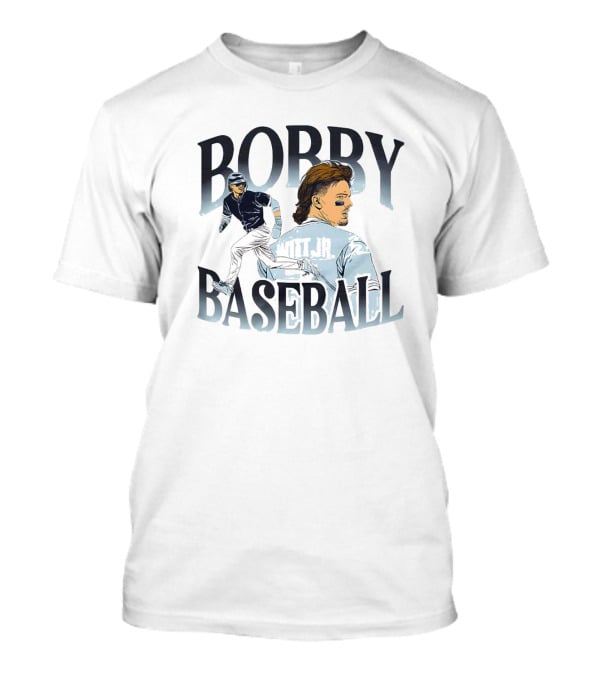 Bobby Witt Jr. Kansas City Royals Baseball Signature T-Shirt
