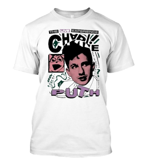 Charlie Puth 2024 The Live Experience Tour Retro T-Shirt