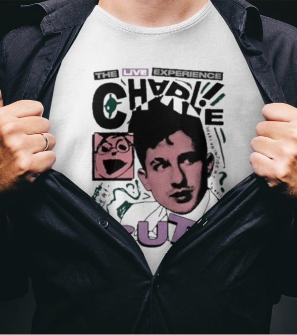 Charlie Puth 2024 The Live Experience Tour Retro T-Shirt