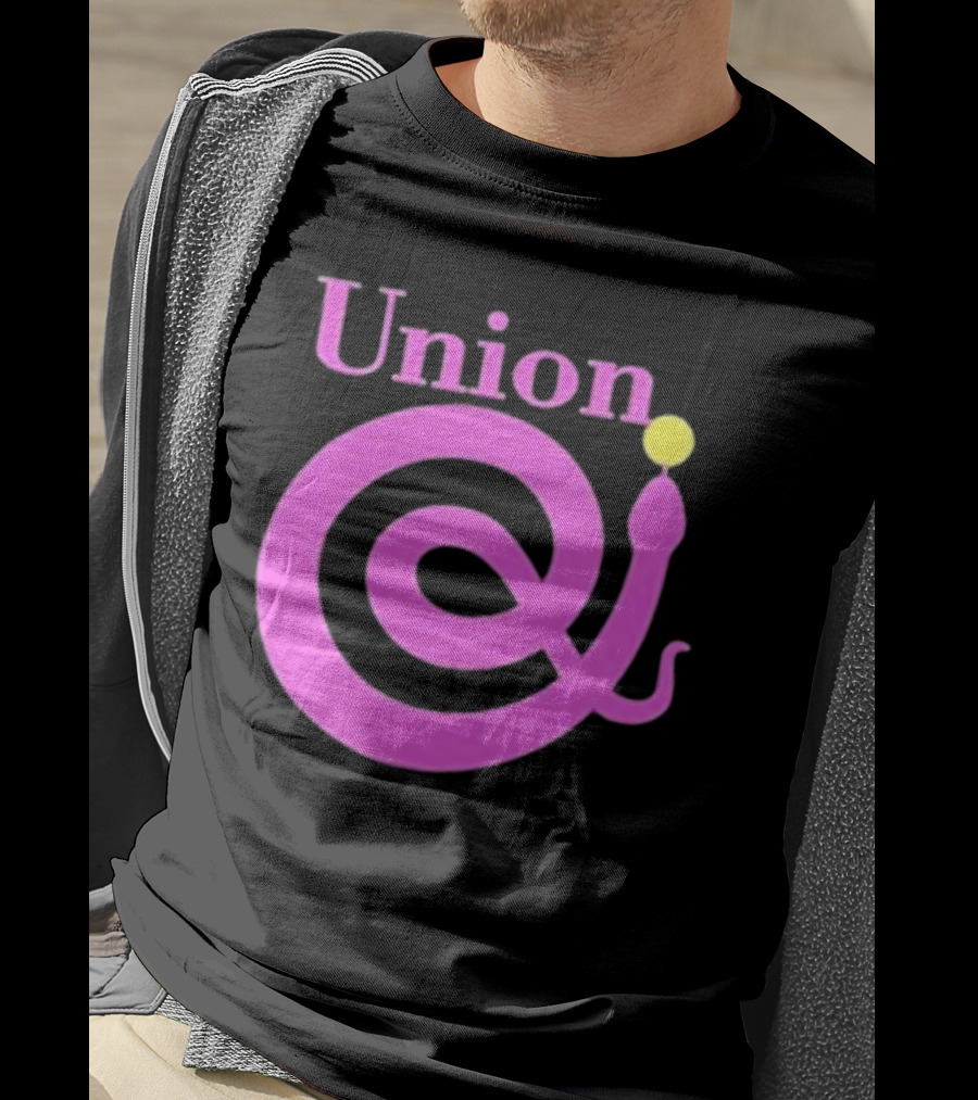 Union Pink Spiral Snake T-Shirt