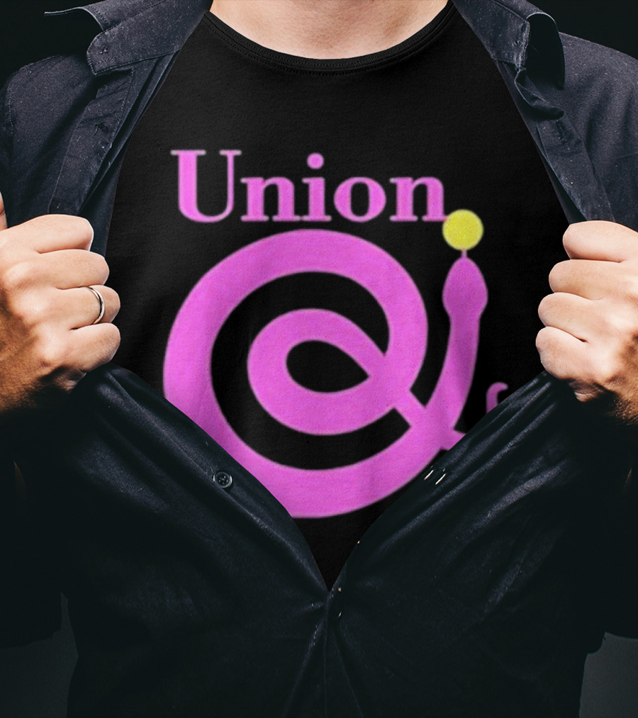 Union Pink Spiral Snake T-Shirt