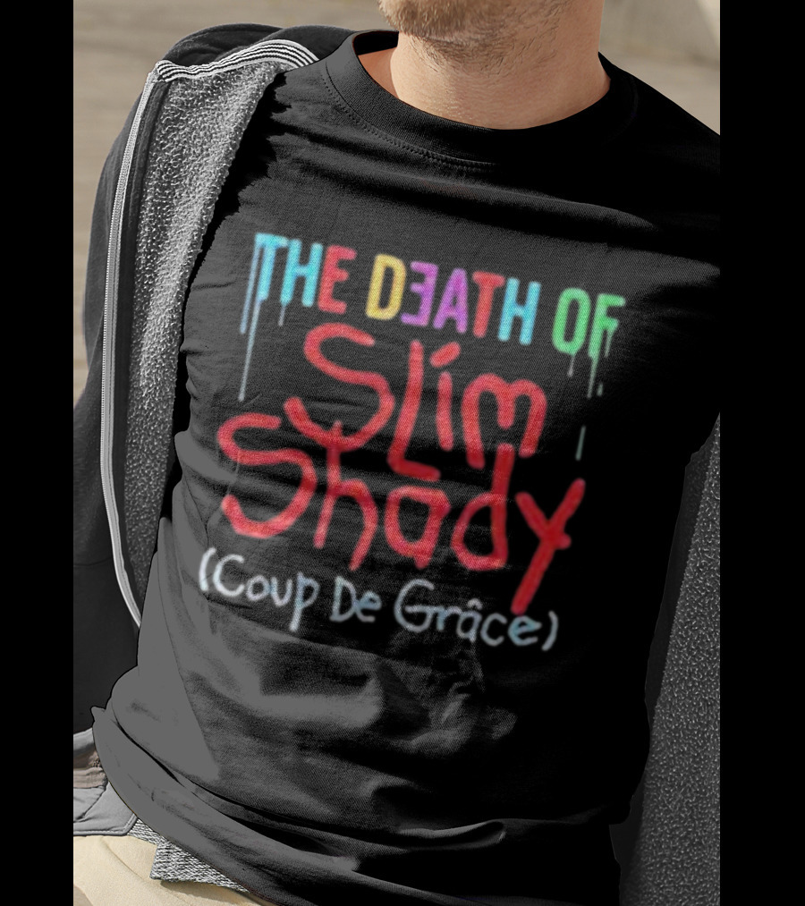 Eminem The Death Of Slim Shady Coup De Grâce New Album Tracklist Two Sides T-Shirt