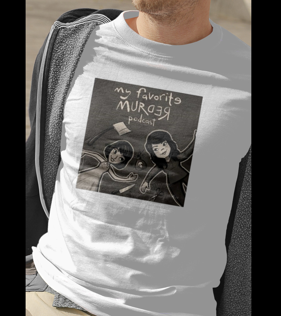 Michael Ramstead My Favorite Murder Podcast With Axes Knives And Scissors T-Shirt