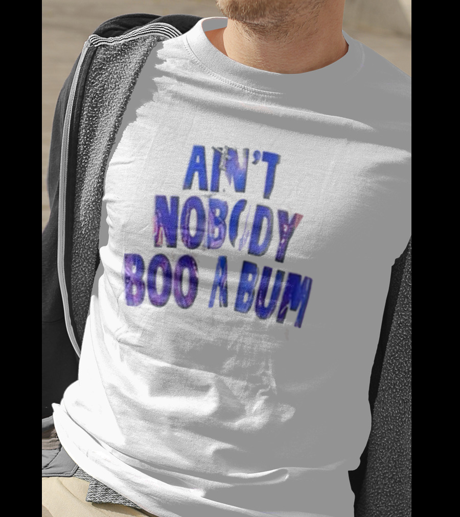 New York Yankees MLB Yankees Girl Ain't Nobody Boo A Bum T-Shirt
