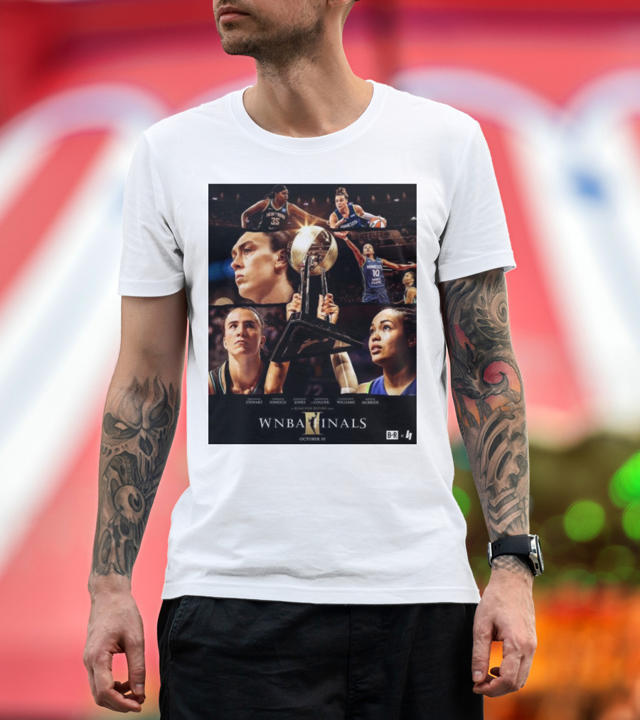 WNBA Finals October 10 Breanna Stewart Jonquel Jones Collier Wilson Williams McBride T-Shirt