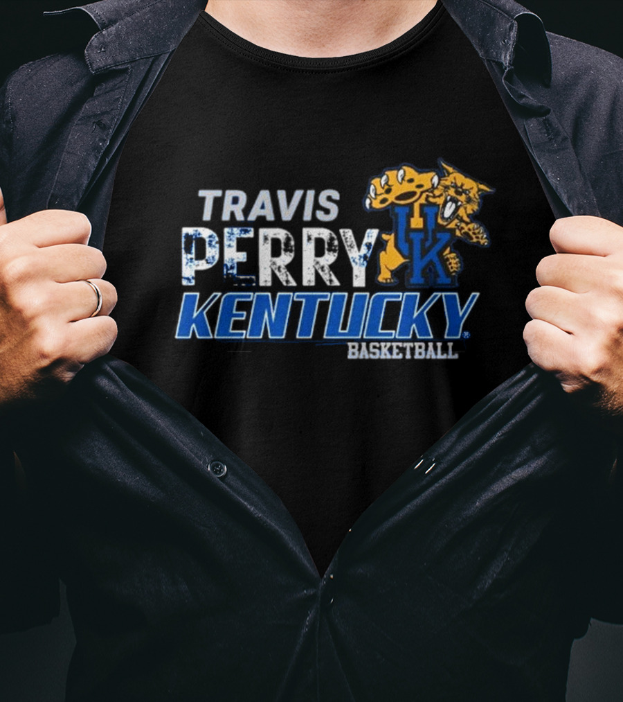 Travis Perry Kentucky Wildcats UK Basketball T-Shirt