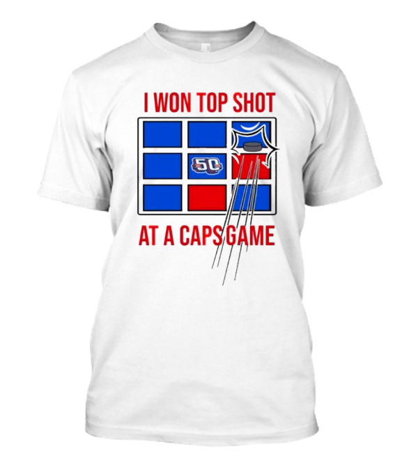 I Won Top Shot At A Caps Game 50th Anniversary T-Shirt