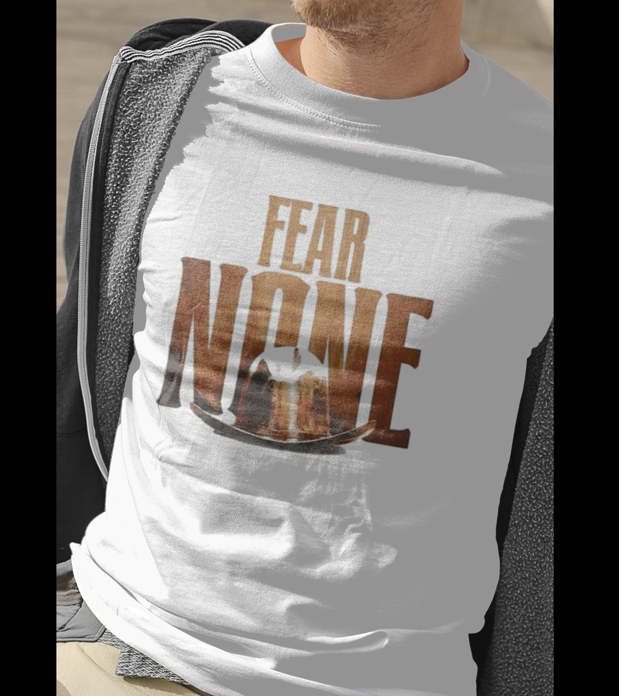 Fear None Cowboy Hat Longhorns T-Shirt