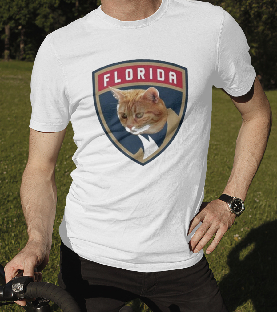 Florida Panthers Paul Maurice Cat T-Shirt