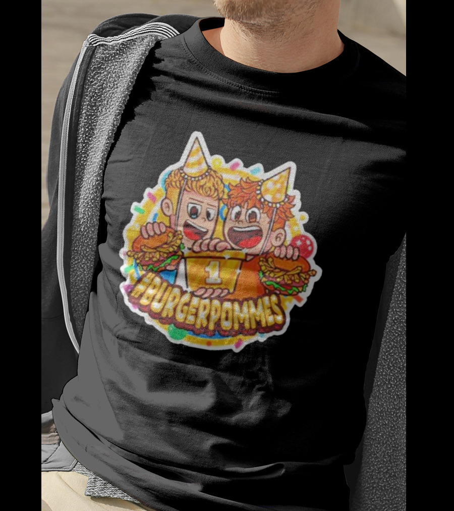 BURGERPOMMES Birthday Celebration Bundle T-Shirt