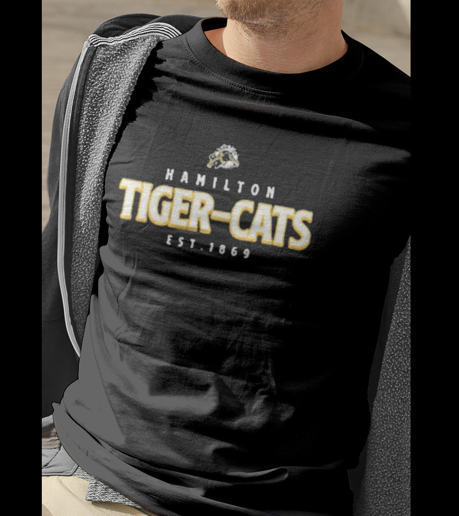 Hamilton Tiger-Cats Est 1869 Logo Classic T-Shirt