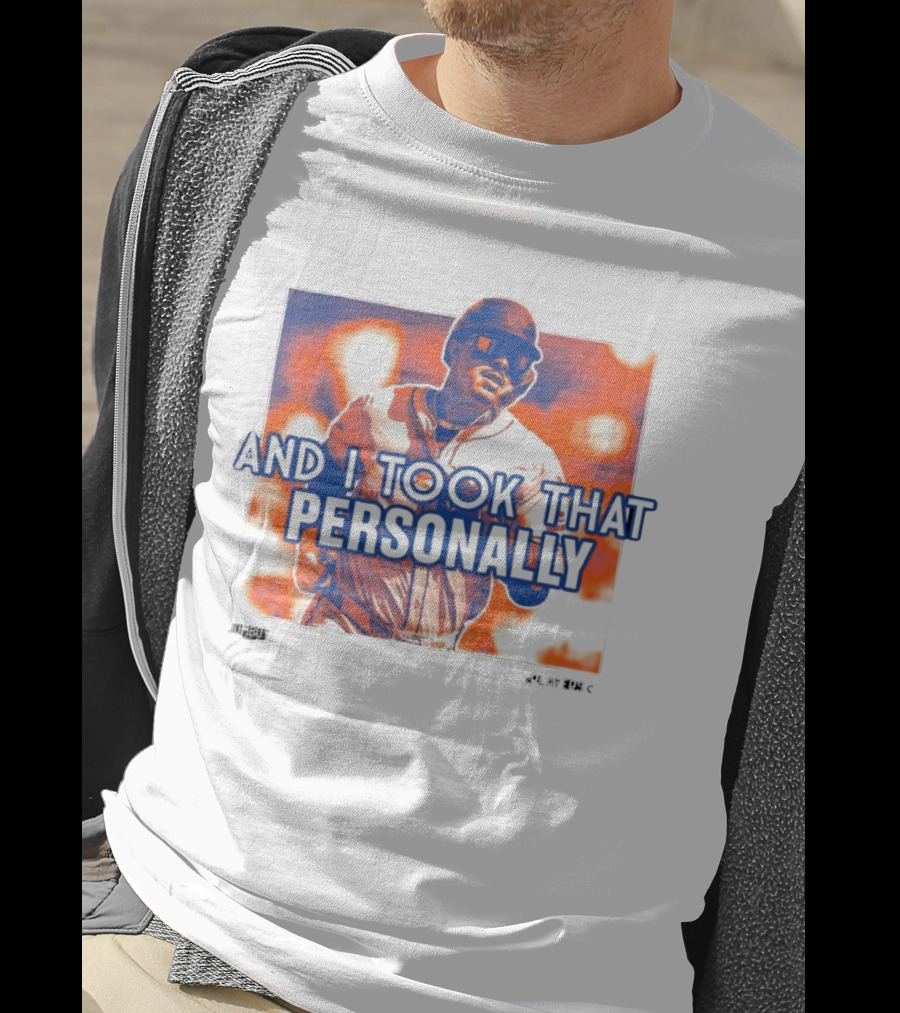 And I Took That Personally Mark Vientos New York Mets MLB Jomboy Players T-Shirt