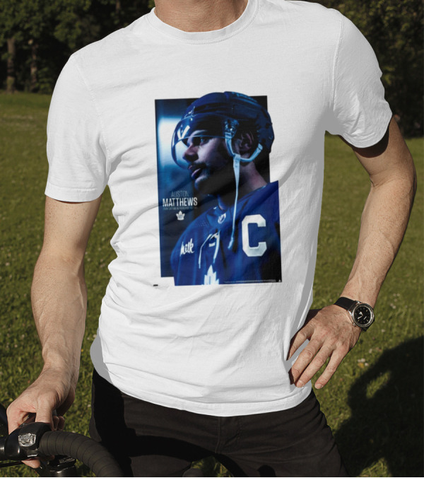 Auston Matthews Captain Toronto Maple Leafs NHL T-Shirt