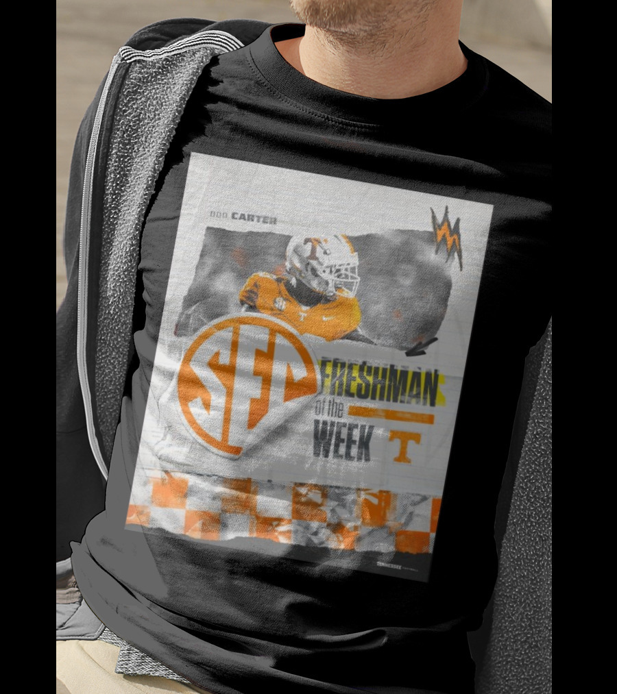 Boo Carter Freshman Of The Week SEC Tennessee Vols T-Shirt