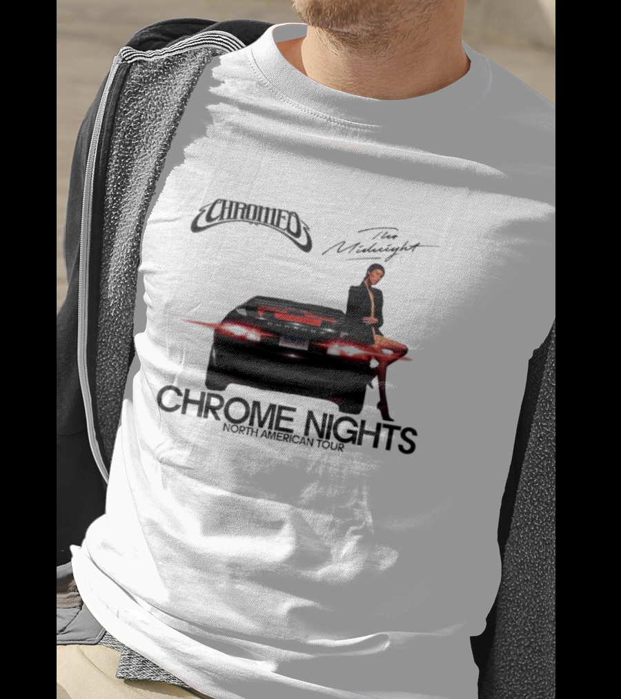 Chromeo The Midnight Chrome Nights North American Tour T-Shirt