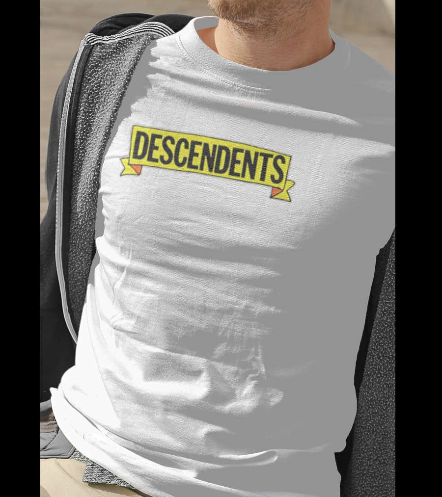 Descendents Day Of The Dork Yellow Logo Band Name T-Shirt