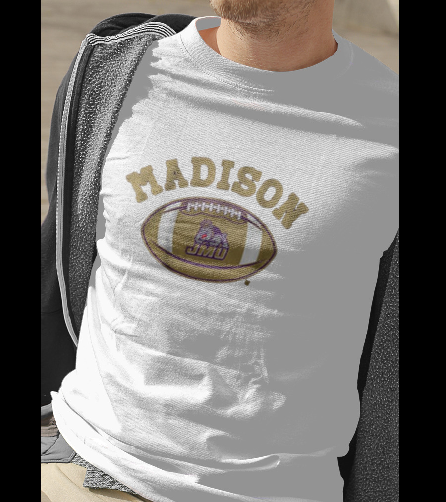 JMU James Madison Dukes Football Madison Football T-Shirt