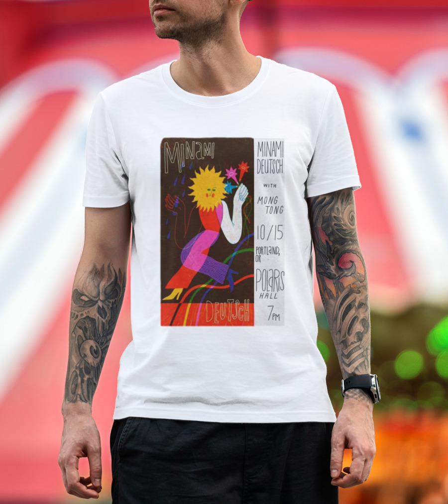 Minami Deutsch with Mong Tong October 15 2024 Portland OR Polaris Hall 7PM T-Shirt