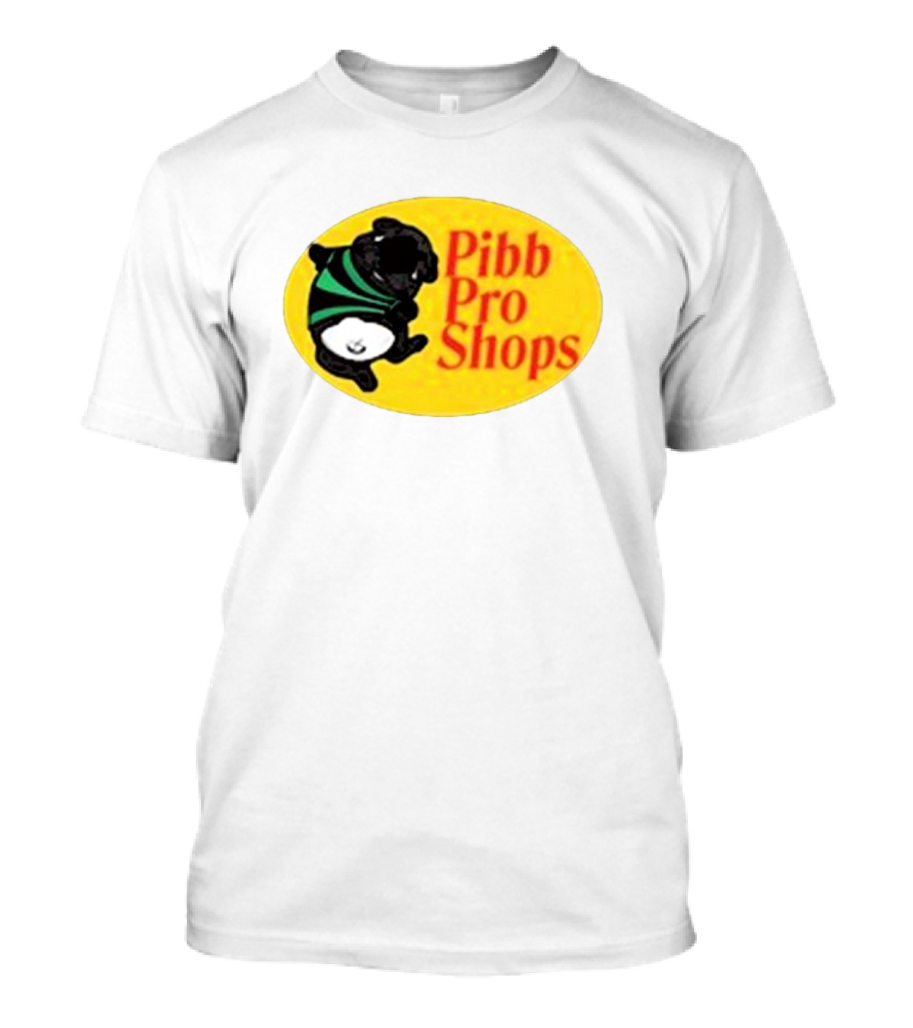 Pibble Palace Pibb Pro Shops Yellow Oval Bulldog T-Shirt
