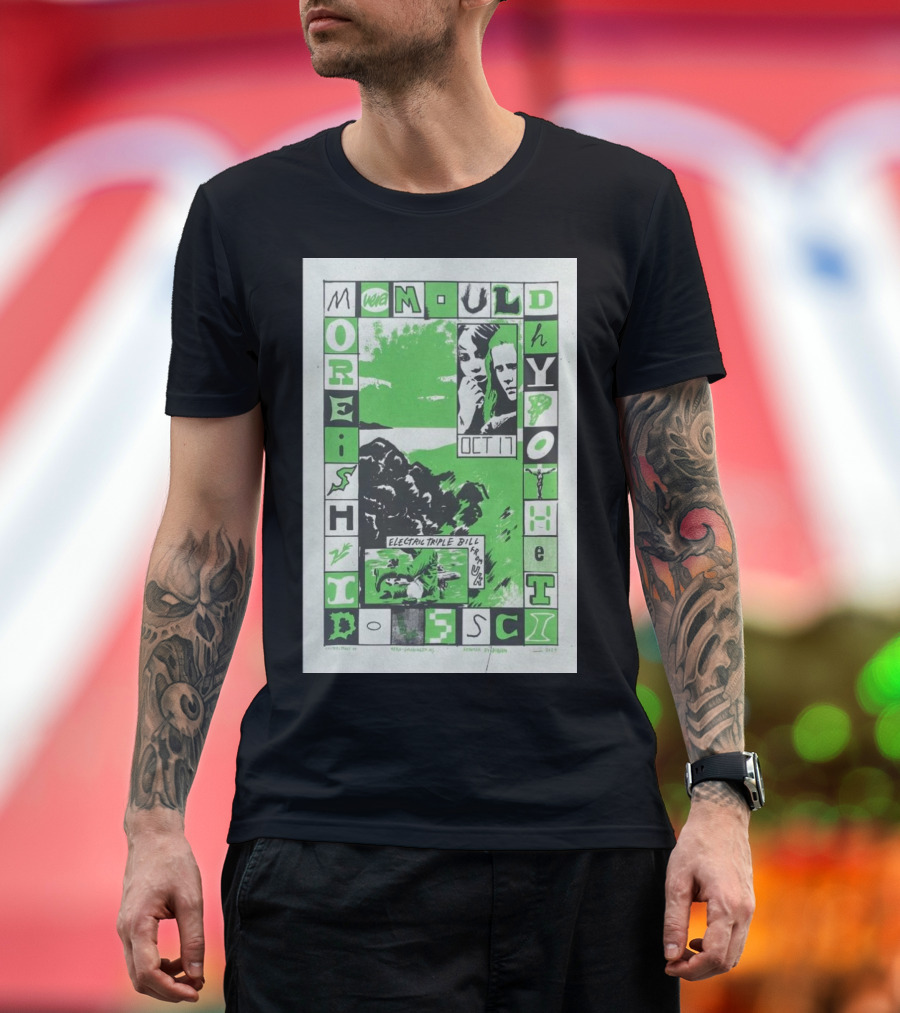 Moreish Idols Hypotheticals Oct 17 2024 Vera Groningen Netherlands Electropipe Bill with Leeves T-Shirt