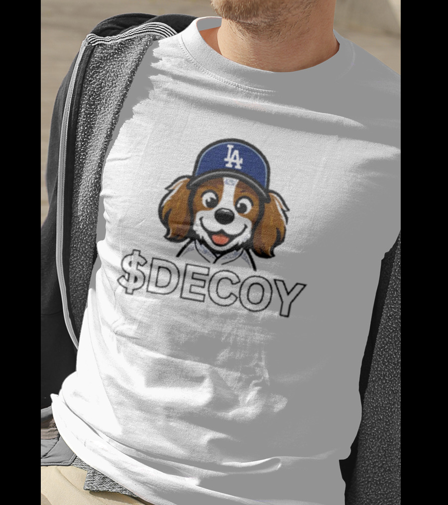Shohei Ohtani LA Dodgers Dog $DECOY MLB T-Shirt