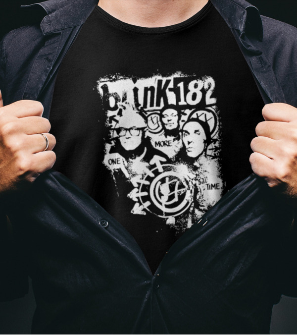 Blink-182 One More Time Band Members T-Shirt