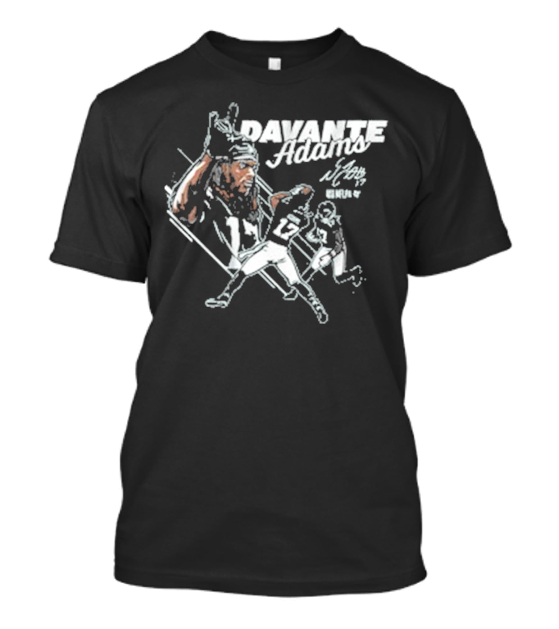 Davante Adams Signature New York Gridiron 17 T-Shirt