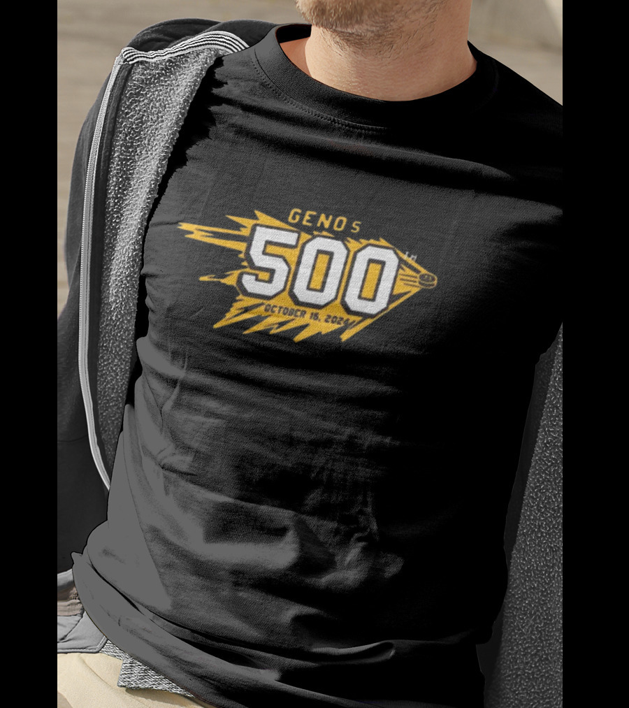 Evgeni Malkin Pittsburgh Penguins Geno’s 500th October 16 T-Shirt