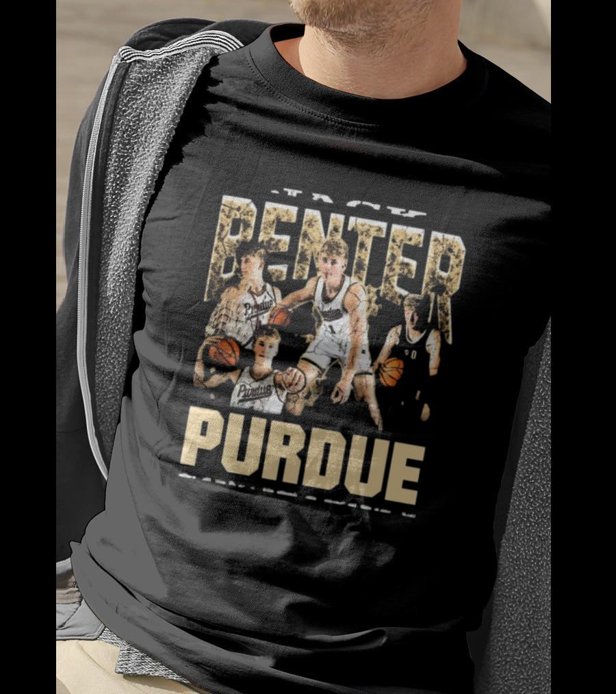 Jack Benter Purdue Boilermakers Basketball 90s T-Shirt