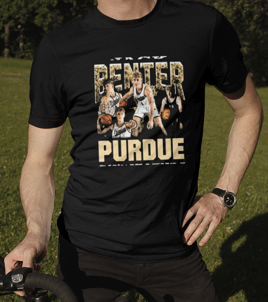 Jack Benter Purdue Boilermakers Basketball 90s T-Shirt