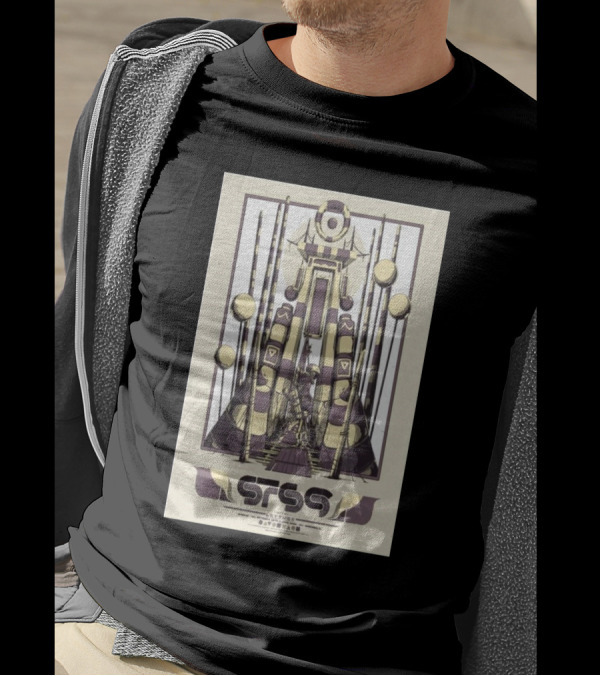 STS9 At Radius In Chicago On October 18-19 2024 Featuring Custom Geometric T-Shirt