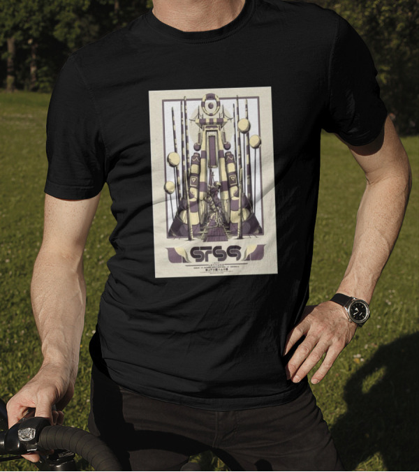 STS9 At Radius In Chicago On October 18-19 2024 Featuring Custom Geometric T-Shirt