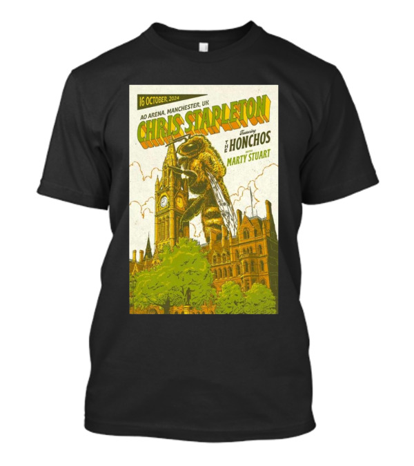 Chris Stapleton Featuring The Honchos With Marty Stuart AO Arena Manchester UK 16 October T-Shirt