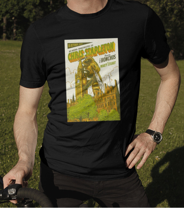 Chris Stapleton Featuring The Honchos With Marty Stuart AO Arena Manchester UK 16 October T-Shirt