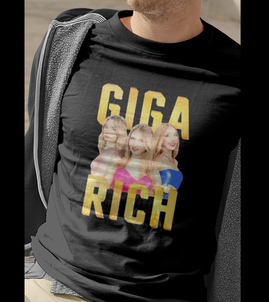 Giga Rich Tim Tin Trio Glam T-Shirt