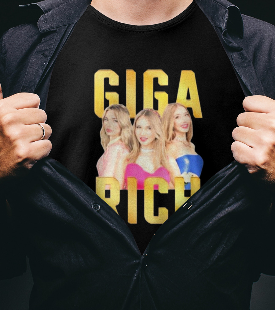 Giga Rich Tim Tin Trio Glam T-Shirt