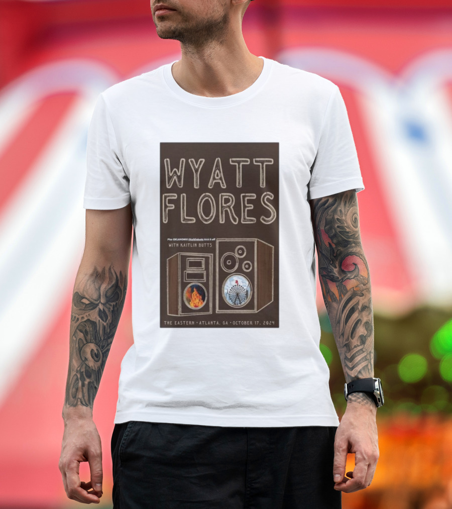 Wyatt Flores Plus Oklahoma With Kaitlin Butts The Eastern Atlanta GA October 17 T-Shirt