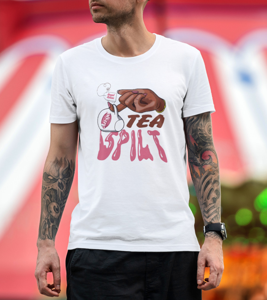 Angel Reese Tea Spilt Unapologetically T-Shirt