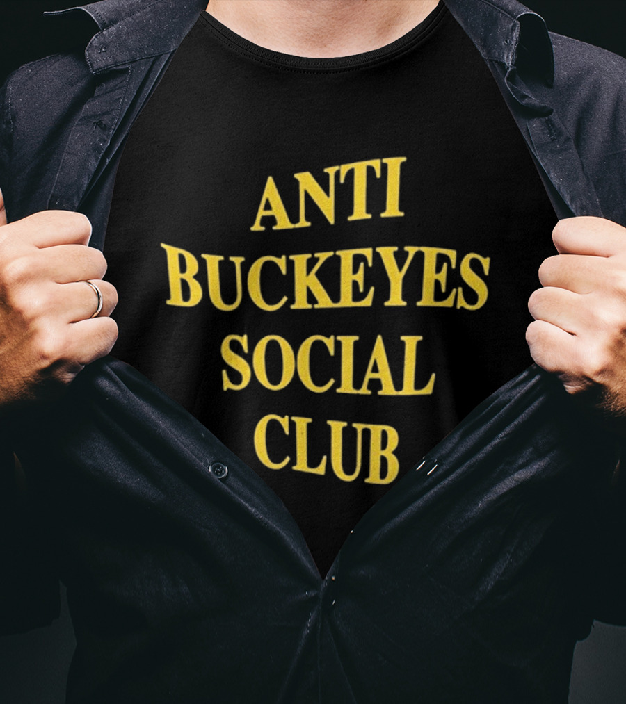 Blue By 90 Anti Buckeyes Social Club T-Shirt