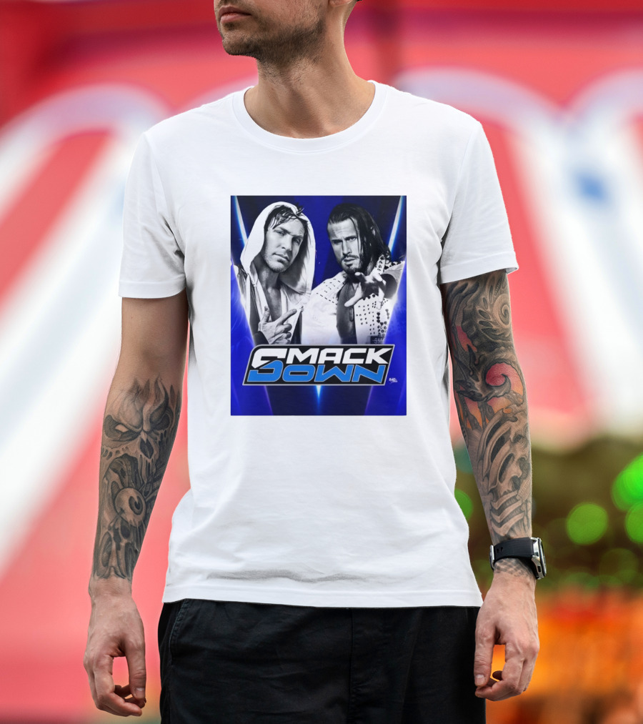 Chris Sabin and Alex Shelley MCMG WWE SmackDown T-Shirt