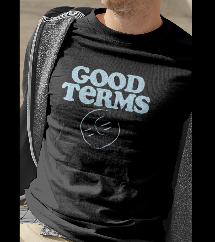 GOOD TERMS Emo Face Expression T-Shirt