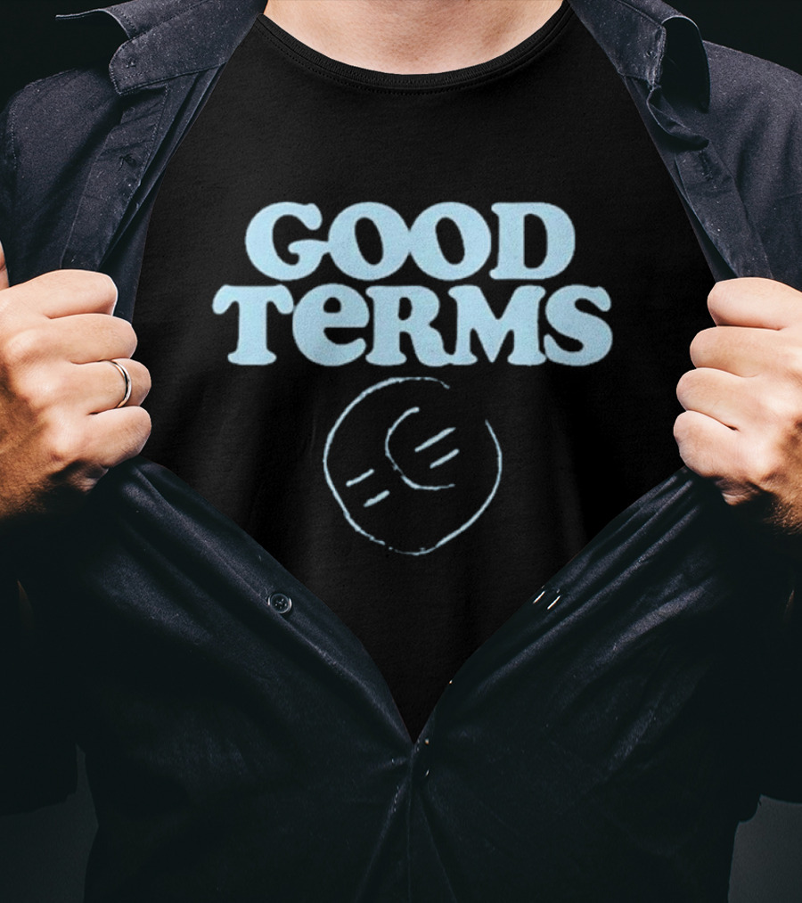 GOOD TERMS Emo Face Expression T-Shirt